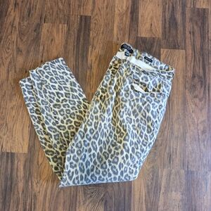 Judy Blue Leopard Print Skinny Jeans 18W